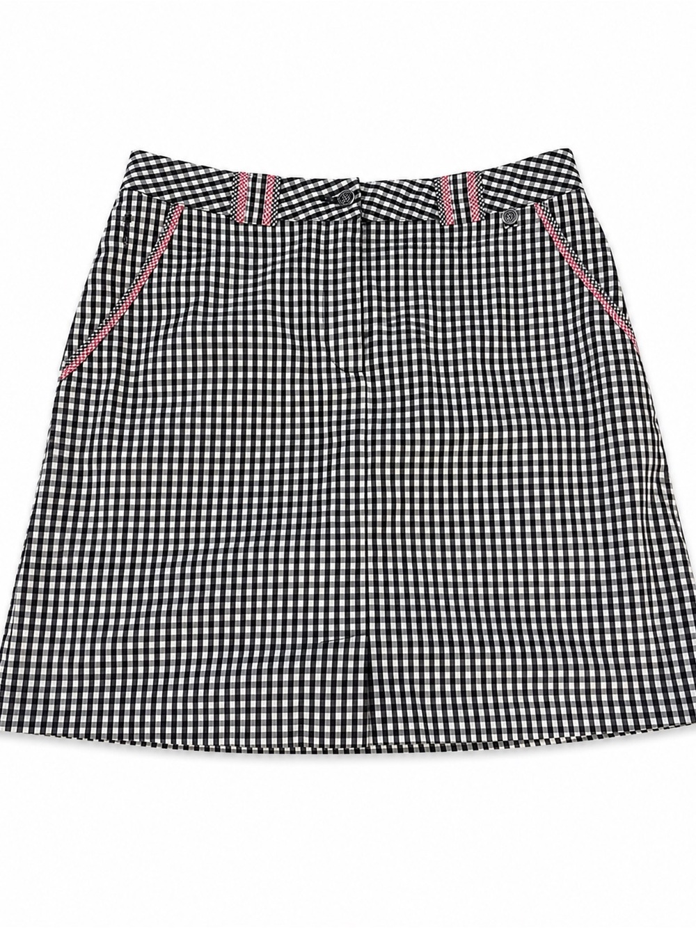 Golfino Vichy Gingham Golf Skort